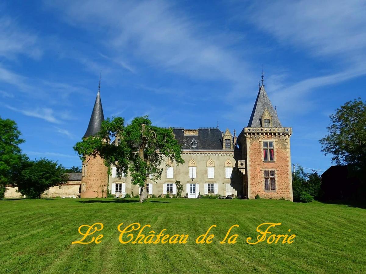 Chateau De La Forie Saint-Etienne-sur-Usson Екстер'єр фото