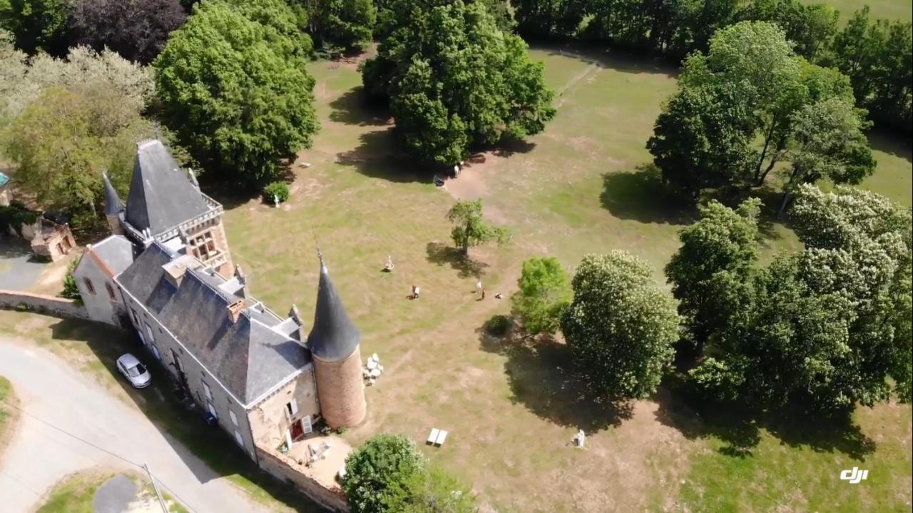Chateau De La Forie Saint-Etienne-sur-Usson Екстер'єр фото